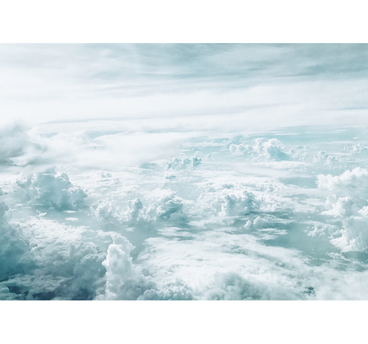 Dangaus sienos freska debesų horizonto perspektyva - „Tenstickers“