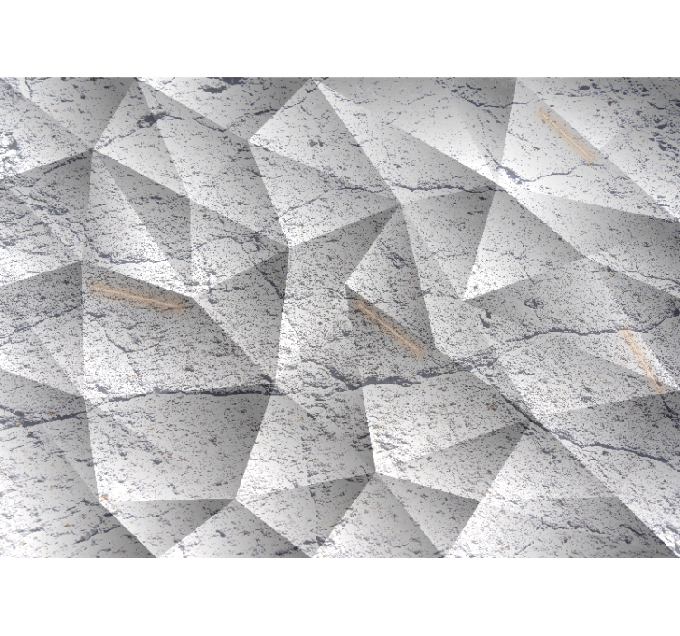 Sienų plokščių imitacija su šviesia 3d sienine tapyba - „Tenstickers“