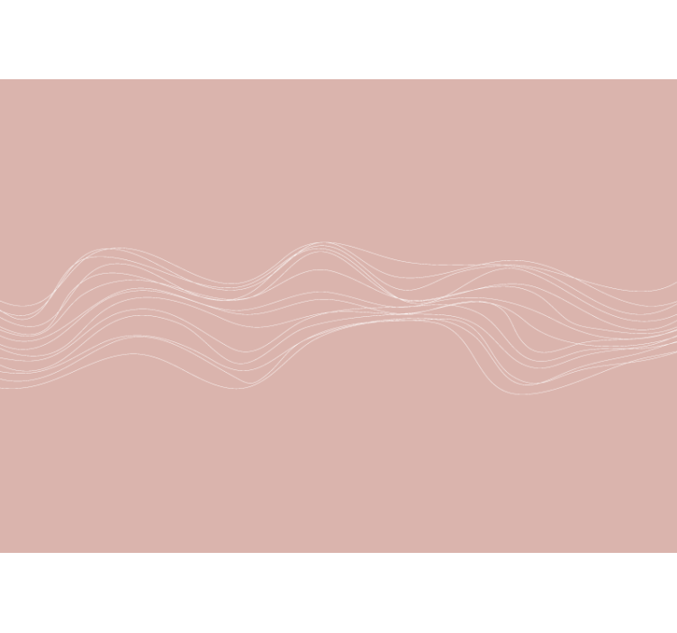 Tekstūros sienų freska elegantiškos išlenktos linijos - „Tenstickers“