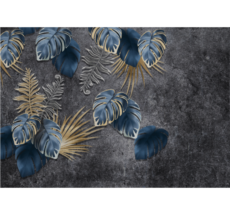 Gamtos sienų tapyba lapų detalizavimas - „Tenstickers“