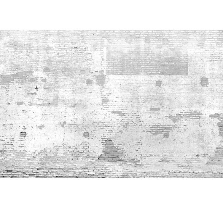 Senas baltas sienaSenoji Balta Siena plytos sienos freska - „Tenstickers“