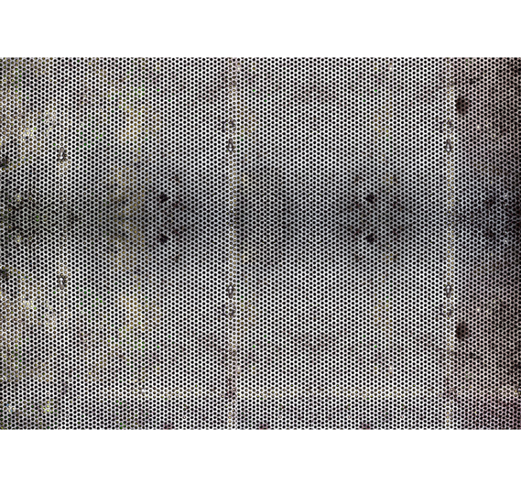 Perdurtas metalas tekstūruotos sienų freska - „Tenstickers“