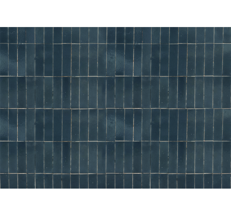 Gelsvos plytelės vonios kambario sienų freska - „Tenstickers“