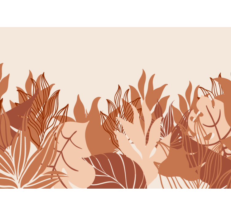 Atogrąžų kraštovaizdis Fototapetai terakotos - „Tenstickers“