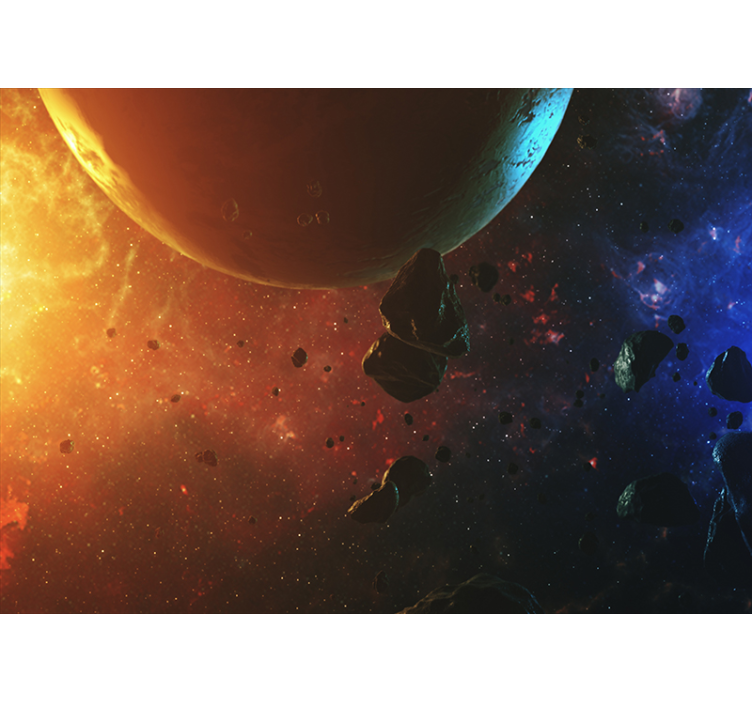 Dangiškosios žalumos ekspozicija krioklio sienos freska - „Tenstickers“