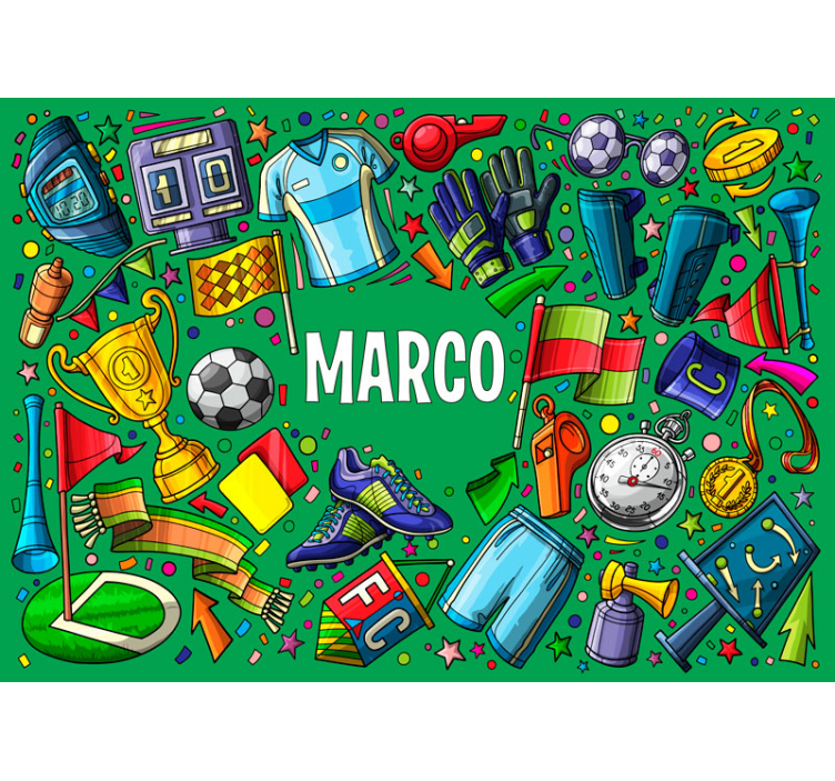 Futbolo aistra su pavadinimu pagal sieną - „Tenstickers“