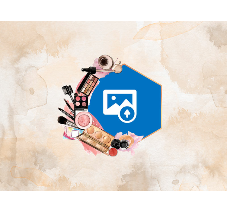 Madingi grožio reikmenys frazių sienų freska - „Tenstickers“