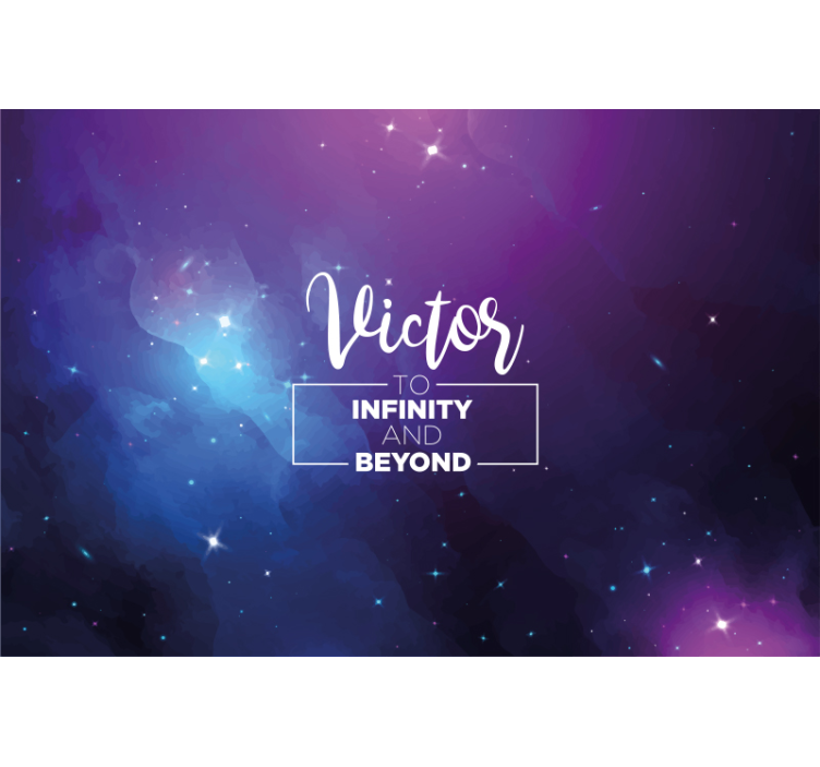 Fantazijos sienų freska galaktikos nuotykių tema - „Tenstickers“