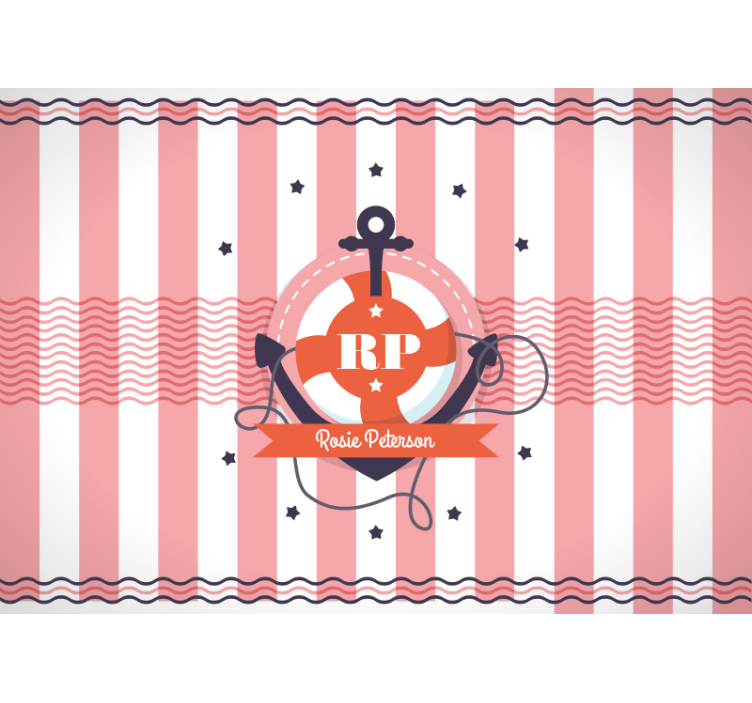 Pritaikomi sienų tapetai freska jūrinio dizaino - „Tenstickers“