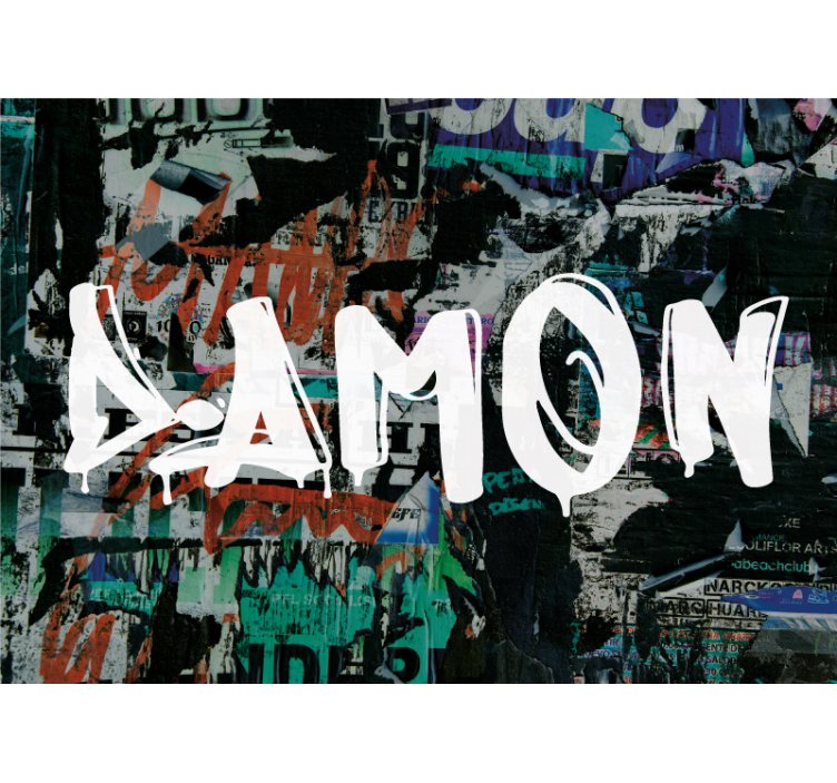 Miesto trafaretinis menas mmiesto meno sienų freska - „Tenstickers“