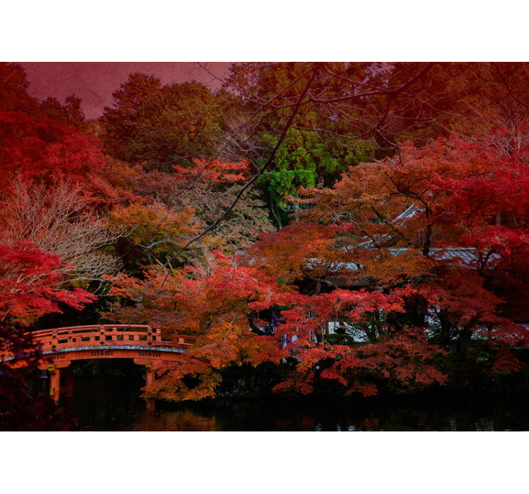 Gamtos sienų tapyba rudeninė ramybė - „Tenstickers“