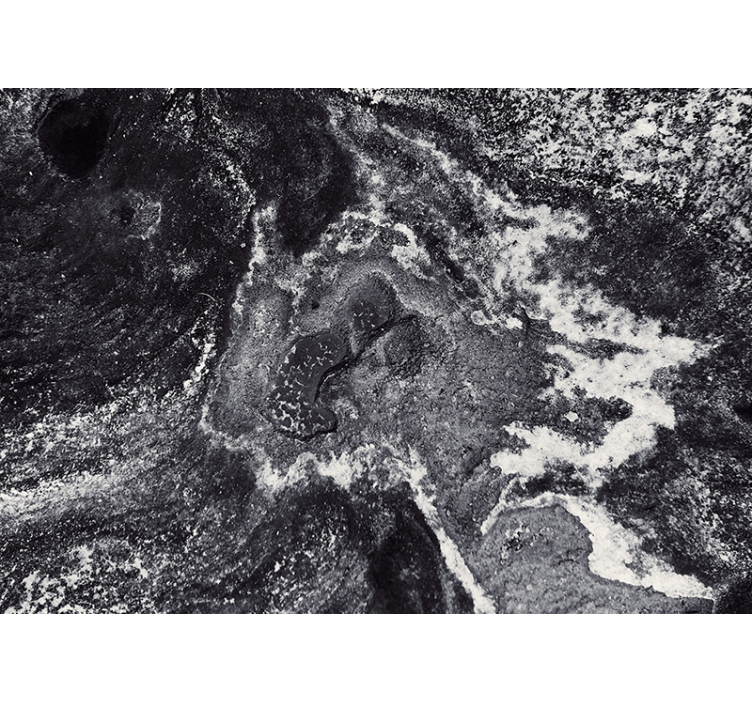 Juodai balti akmenys svetainės siena - „Tenstickers“