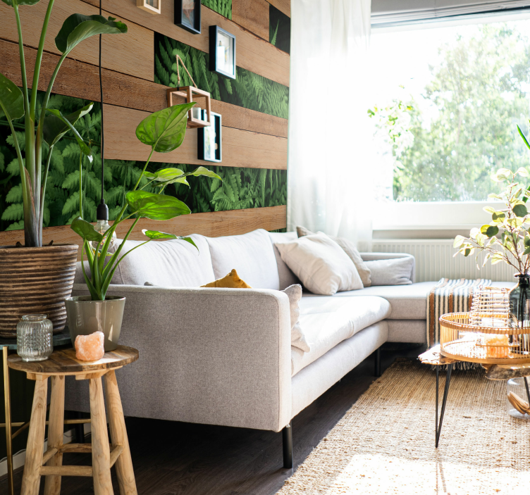 Sienos augalasAugalų siena medžio efekto sienų freska - „Tenstickers“