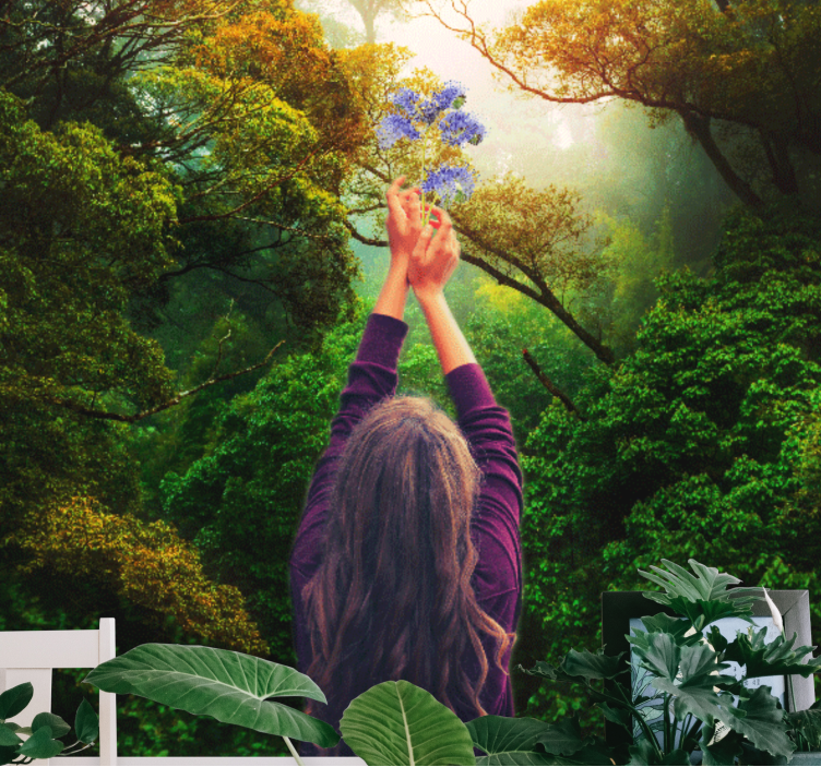 Gamtos sienų tapyba siekiant žydėjimo - „Tenstickers“