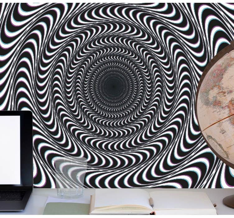 Hyptonique vison kiaulpienių sienų freska - „Tenstickers“