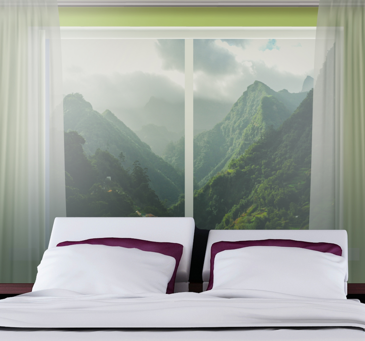 Langas jums svetainės sieninis paveikslas - „Tenstickers“