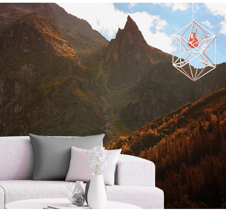 Lenkų kalnų peizažas gamta sieninė tapyba - „Tenstickers“