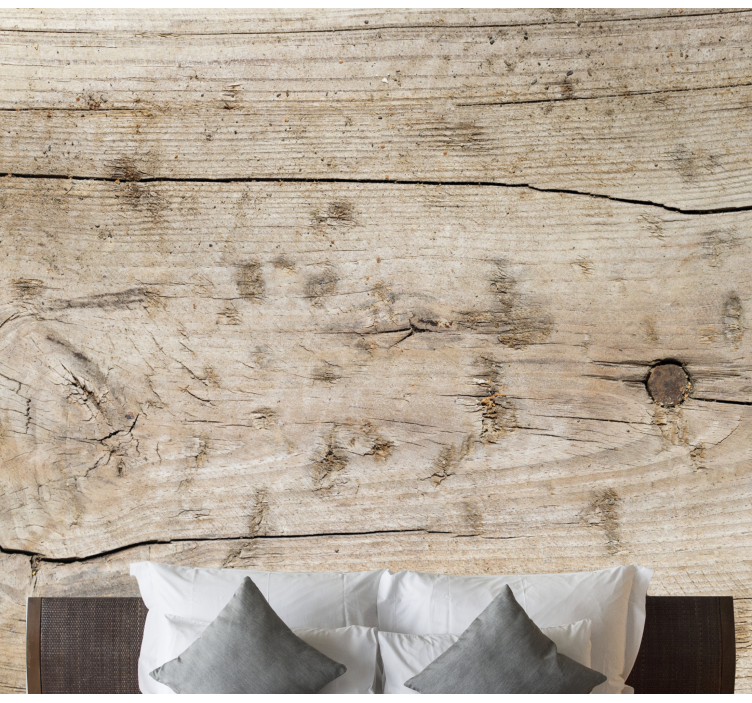 Medinė siena rudos kiaulpienės sieninė tapyba - „Tenstickers“