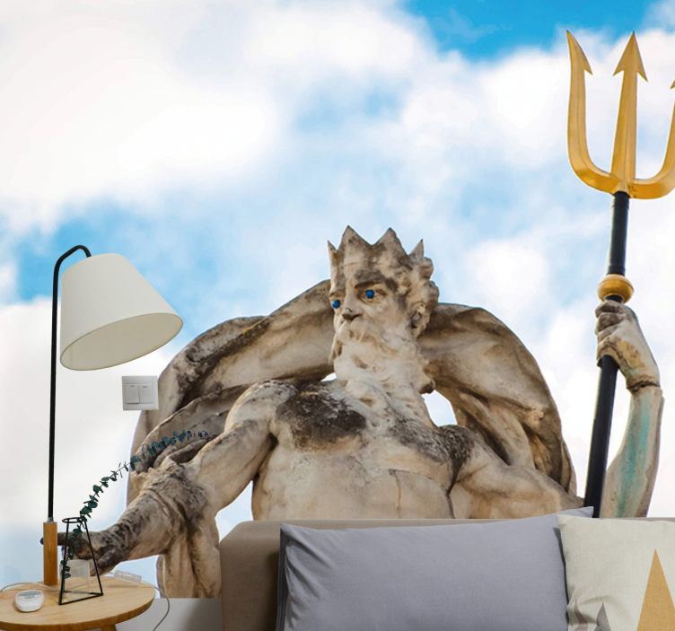 Meno sieniniai paveikslai mitinis vandenyno valdovas - „Tenstickers“