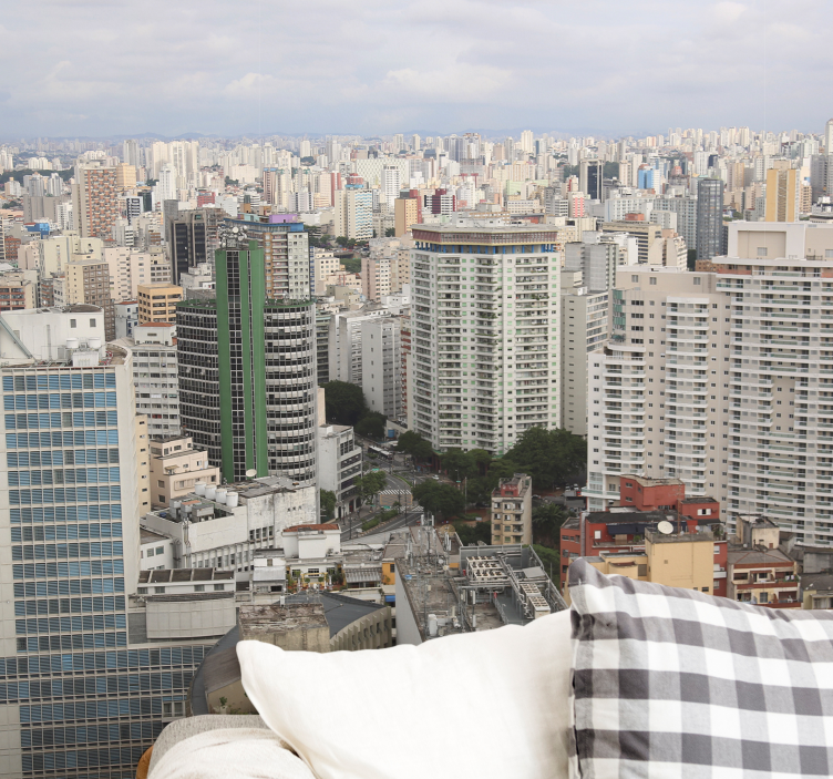 Krašto požiūris miesto sienų freska - „Tenstickers“