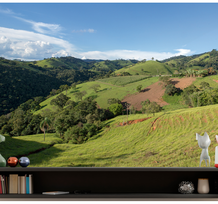 Minos vaizdai po jūros fototapetai - „Tenstickers“