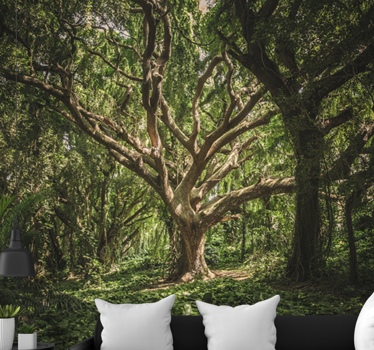 Miško sienos freska didingas miško skliautas - „Tenstickers“