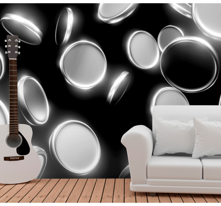 Rusiškas ruletės 3d sieninis paveikslas - „Tenstickers“