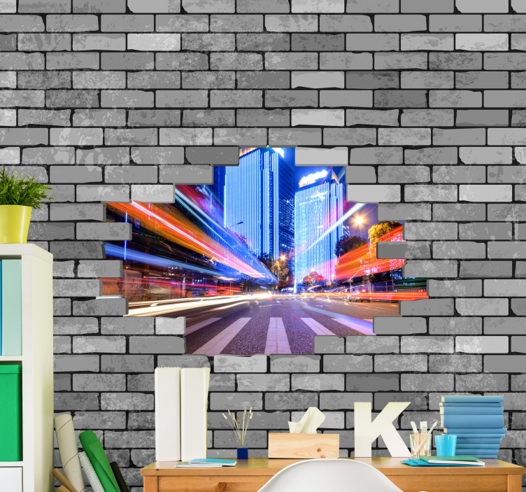 Skaldytos plytos su nuotrauka pagal sieną - „Tenstickers“