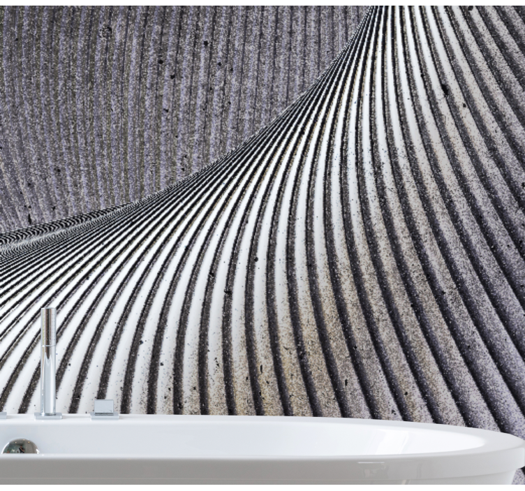 Tekstūros sienų freska iškraipyti smėlio raštai - „Tenstickers“