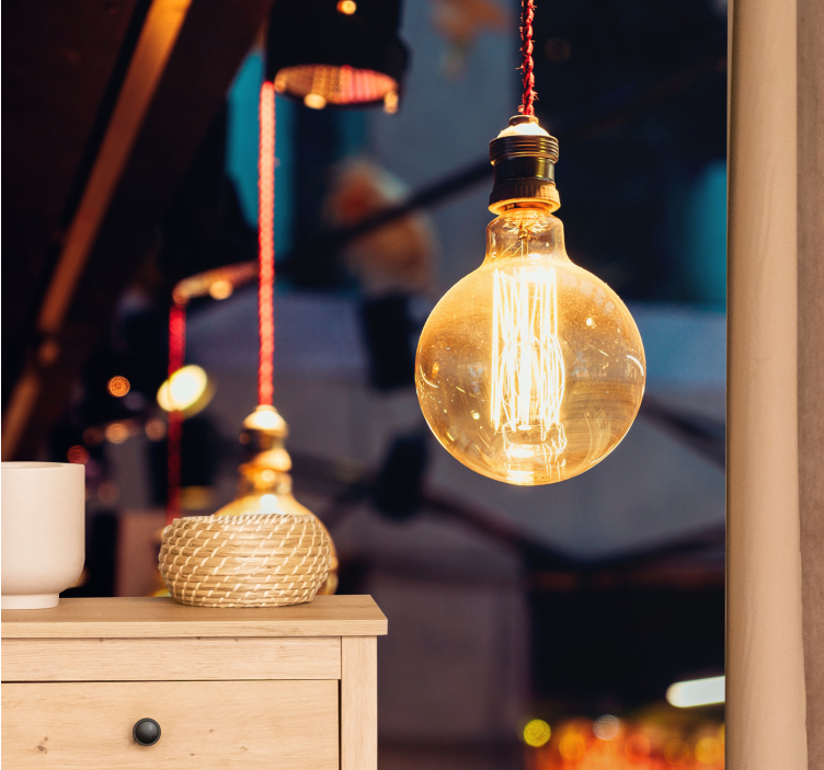 Tekstūruotos sienų freska senovinis šviestuvas - „Tenstickers“