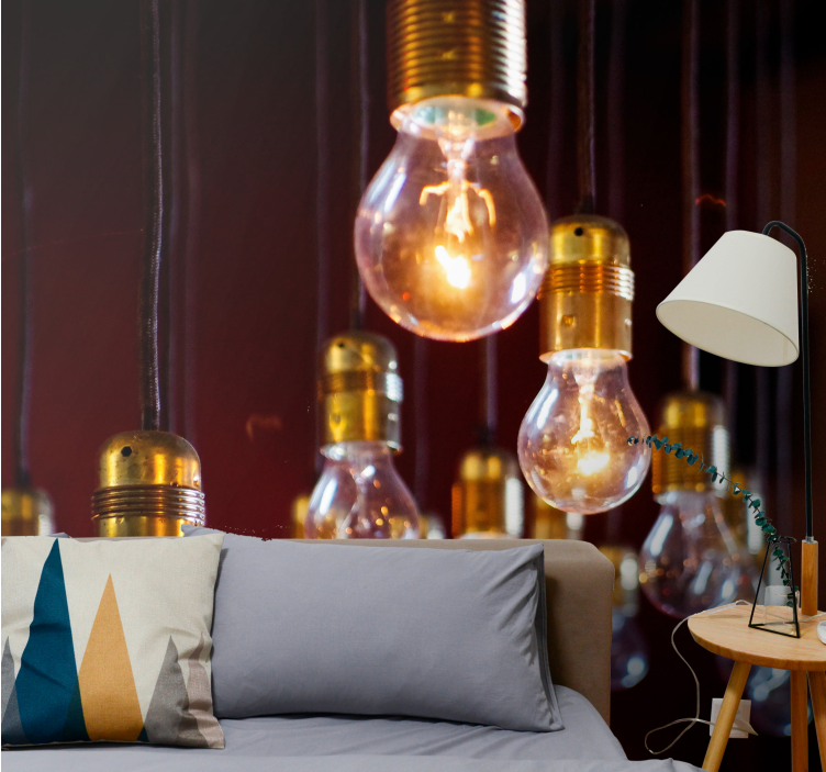 Transporto priemonių sienų freska edison lemputių grupė - „Tenstickers“