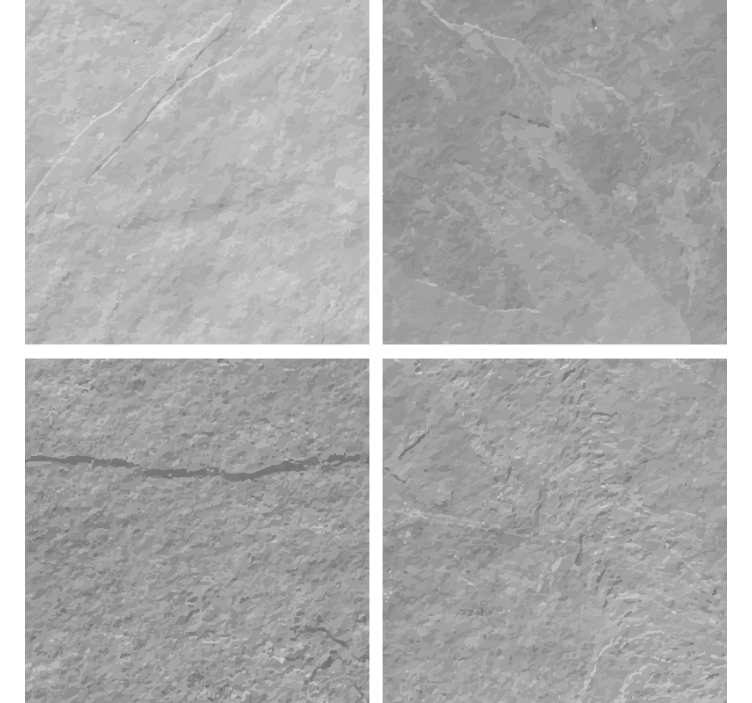 Akmens efekto gėrimų padėkliukai - „Tenstickers“