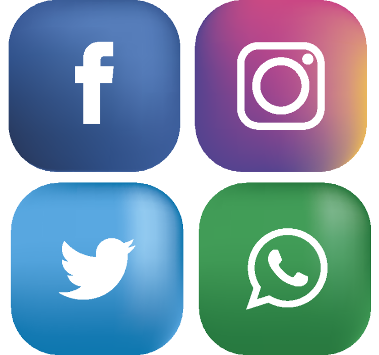 Socialinės žiniasklaidos padėkliukai - „Tenstickers“