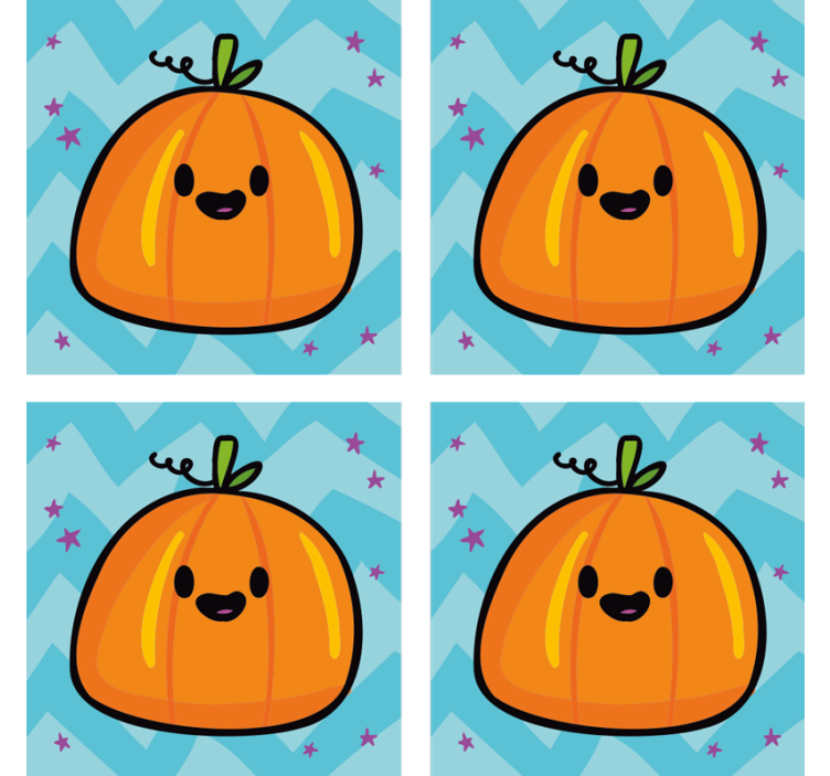 Moliūgų halloween gėrimų padėkliukas - „Tenstickers“
