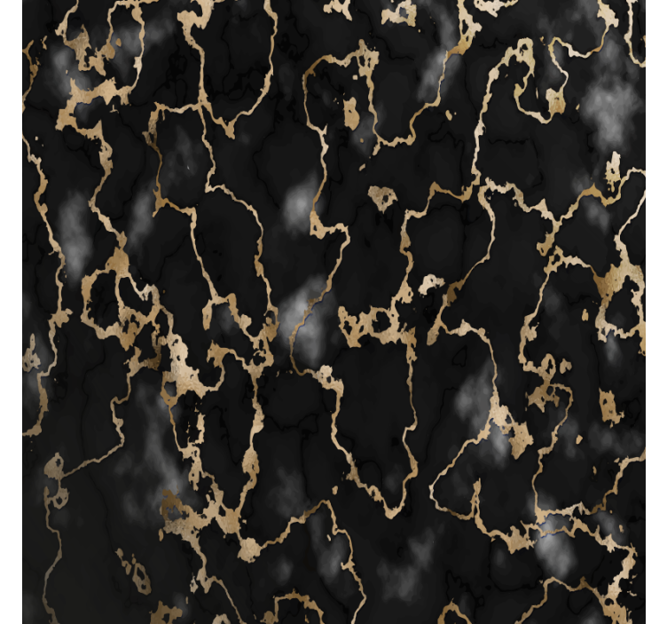 Elegantiškas juodas ir auksinis raštas padėkliukas - „Tenstickers“