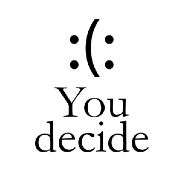 Citatos padėkliukas emocinis sprendimo pareiškimas - „Tenstickers“