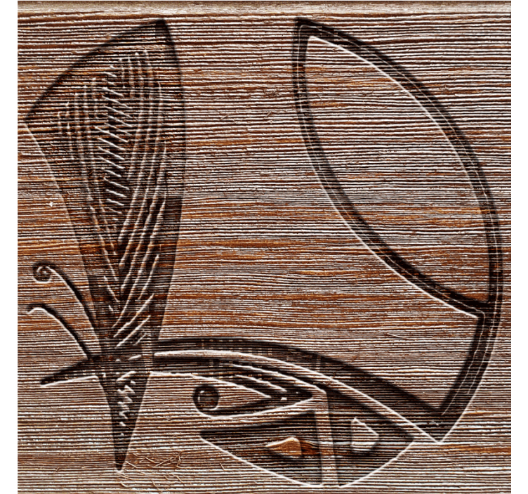 Trofėjų centras „kauri coaster“ rinkinys modernus padėkliukas - „Tenstickers“