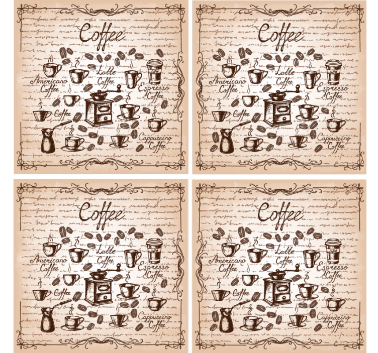 Dekupažas su senoviniais Padėkliukai - „Tenstickers“