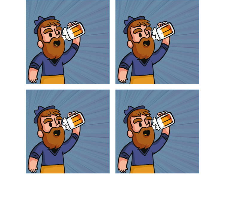 Alaus kilimėliai linksmiems alaus mėgėjams - „Tenstickers“