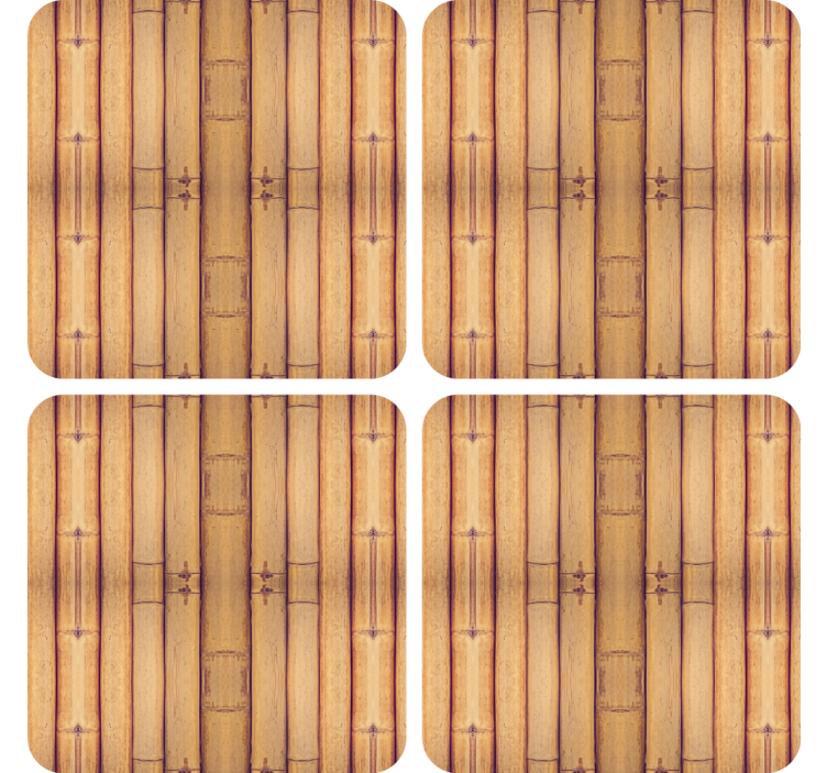 Bambuko medžio tekstūros efekto padėkliukas - „Tenstickers“