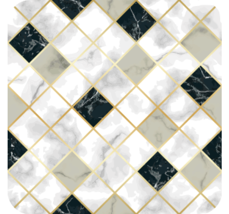 Marble patterned tiles padėkliukas - „Tenstickers“