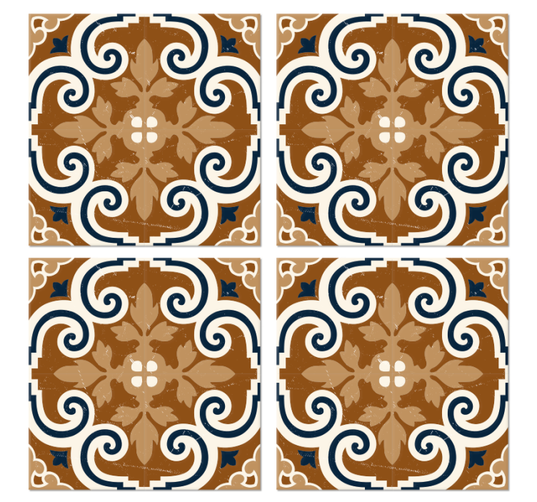 Cemento stiliaus plytelių padėkliukai - „Tenstickers“