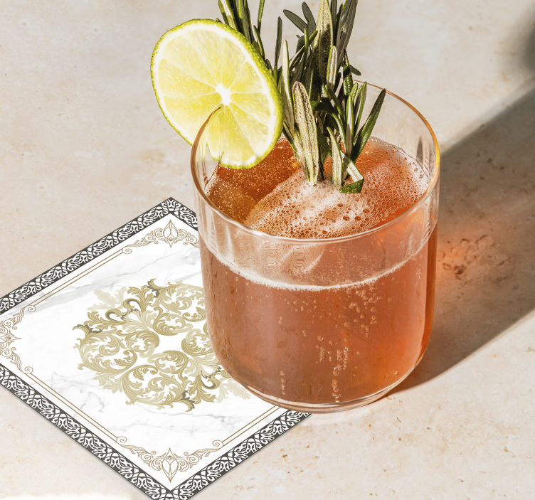 Elegantiškas auksinis barokas padėkliukas - „Tenstickers“