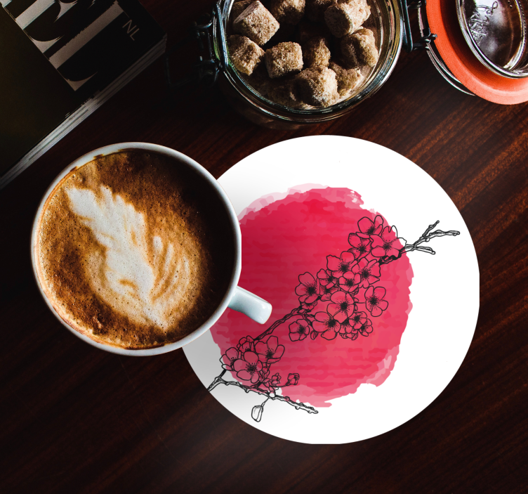 Japonų vyšnių žiedų derliaus padėkliukas - „Tenstickers“