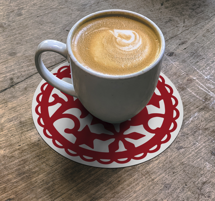 Kalėdinė snaigė derliaus padėkliukas - „Tenstickers“