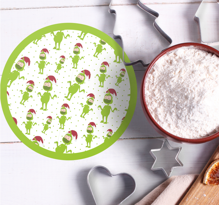 Linksmų kalėdų su padėkliu - „Tenstickers“