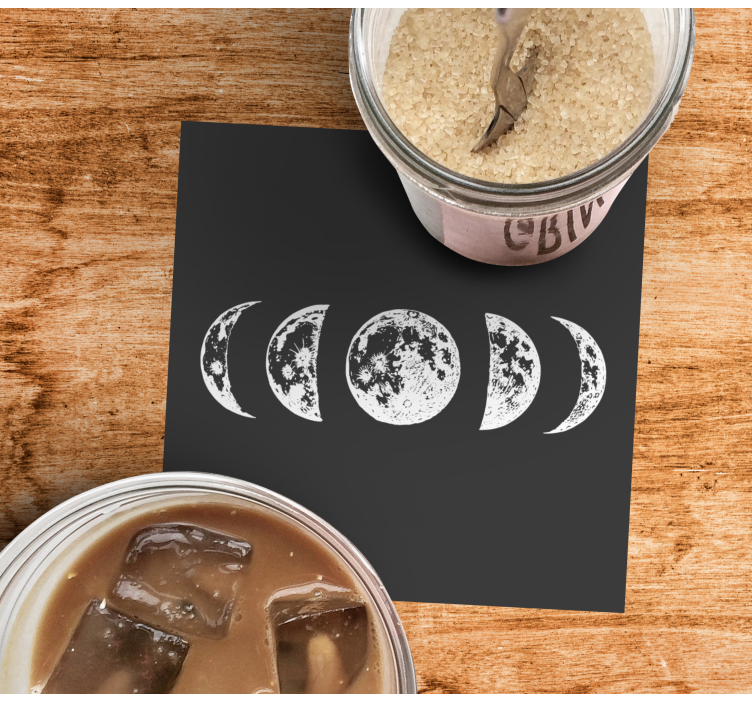 Mėnulio fazės atspausdina daugiau padėkliukų - „Tenstickers“