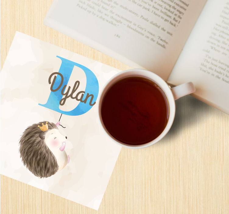 Mieli gyvūnai ežys suasmeninti padėkliukai - „Tenstickers“