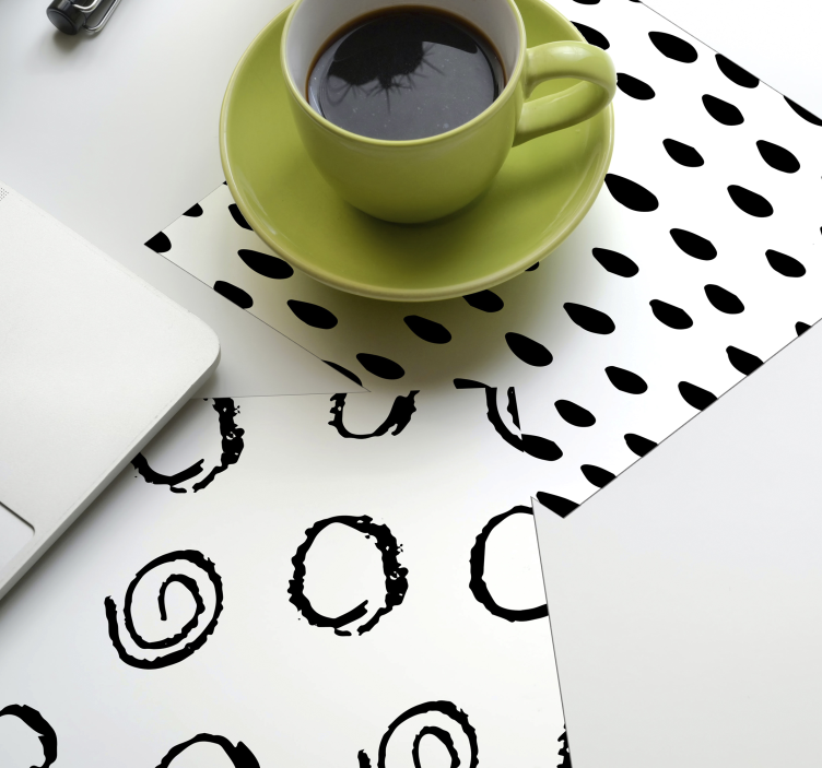 Skirtingų modelių šiuolaikiniai padėkliukai - „Tenstickers“