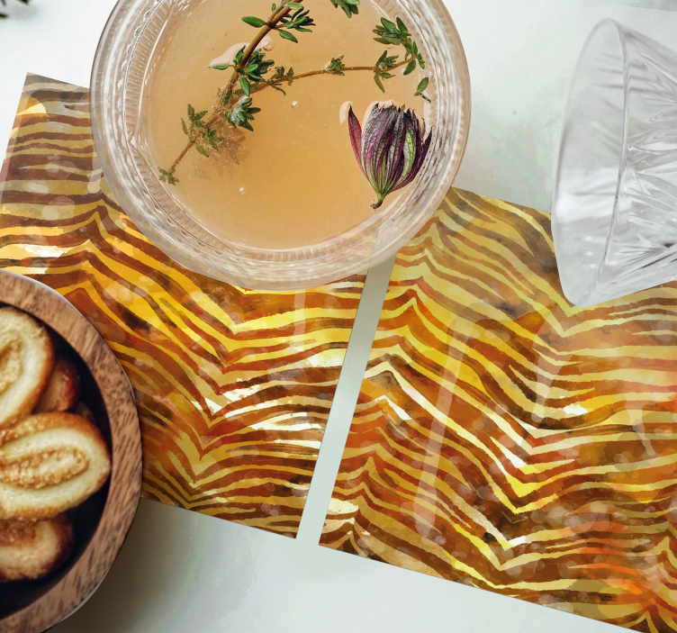 Zebru margintas paviršius padėkliukas - „Tenstickers“